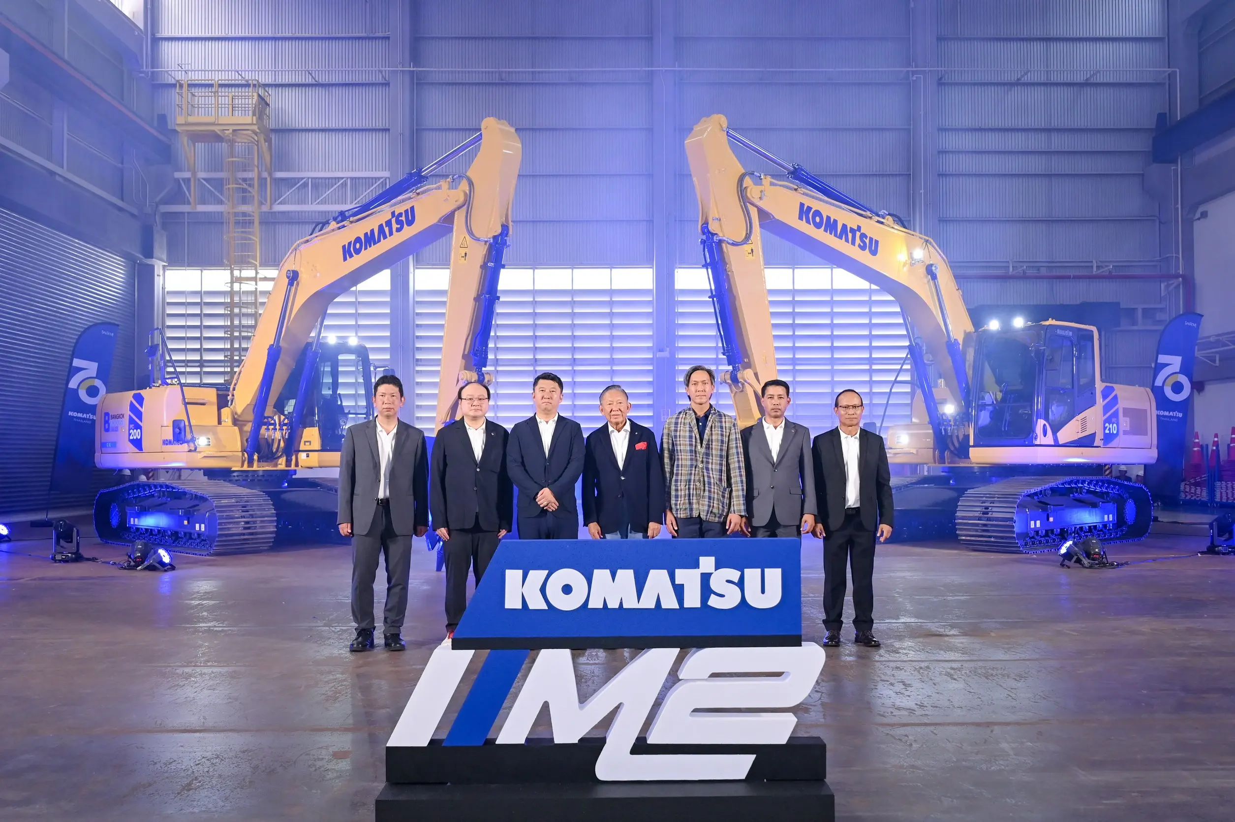 บางกอกโคมัตสุเซลส์ เปิดตัวรถขุดไฮดรอลิกรุ่นใหม่ Komatsu PC200-11M2 และ PC210-11M2 ขนาด 20 ตัน พร้อมรุ่นพิเศษ Limited Edition ฉลองครบรอบ 70 ปี