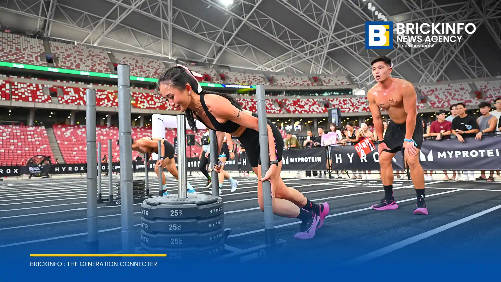 ไฮร็อกซ์ (HYROX) เตรียมจัดแข่งฟิตเนสระดับโลก BYD HYROX Bangkok วันที่ 13–16 สิงหาคม 2569 ณ ศูนย์การประชุมแห่งชาติสิริกิติ์ คาดดึงดูดผู้ร่วมงานกว่า 22,000 คน