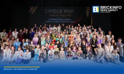 งานกายกรรมทางอากาศ Cirque Hup Hua Hin 2026 ปิดฉากลงด้วยความสำเร็จ รวมโชว์กว่า 94 การแสดงจาก 14 ประเทศทั่วโลก ยกระดับวงการ Aerial Arts ของไทยสู่ระดับสากล