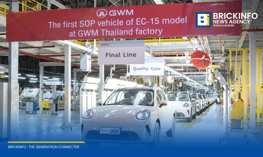 GWM ประกาศบรรลุเงื่อนไขการผลิตรถยนต์ไฟฟ้าชดเชยการนำเข้าตามมาตรการ EV 3.5 จากโรงงาน GWM Smart Factory จังหวัดระยอง ด้วยรุ่น GWM ORA 5 EV