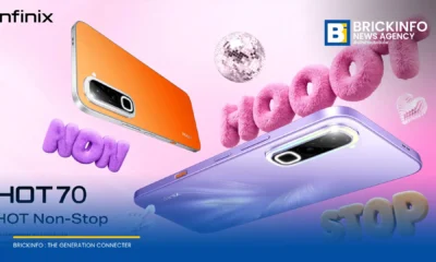 อินฟินิกซ์ เปิดตัว Infinix HOT 70 สมาร์ตโฟนระดับเริ่มต้น มาพร้อมแบตเตอรี่ 6,000 mAh ชาร์จไว 45W ชิปเซ็ต Helio G100 Ultimate ราคาเริ่มต้น 4,999 บาท วางจำหน่าย 15 กรกฎาคมนี้