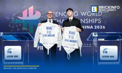 สหพันธ์ฟันดาบนานาชาติ (FIE) ประกาศแต่งตั้ง แจ็คสัน หวัง อดีตนักกีฬาฟันดาบเยาวชนทีมชาติฮ่องกง เป็น Global Ambassador คนแรก เพื่อร่วมประชาสัมพันธ์กีฬาฟันดาบสู่โอลิมปิก LA28