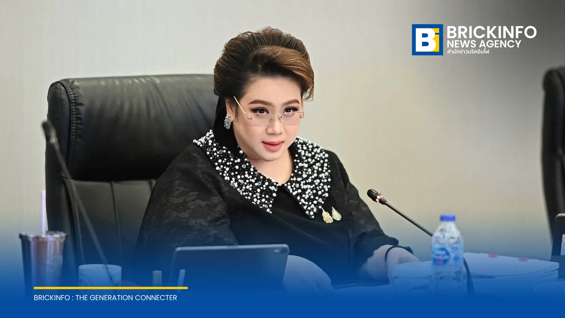 นางสาวศุภมาส อิศรภักดี รัฐมนตรีประจำสำนักนายกรัฐมนตรี