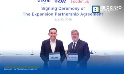 OR ร่วมมือ MINOR FOOD จัดตั้ง ฟู้ดเดลลัส ทุ่มงบ 2,000 ล้านบาท คว้าสิทธิ์แฟรนไชส์ 4 แบรนด์ดัง ตั้งเป้าขยาย 150 สาขาใน PTT Station ภายในปี 2030