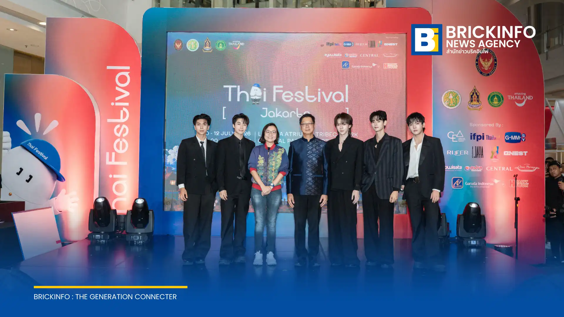 PERSES บอยกรุ๊ปจากค่าย G’NEST ร่วมงาน Thai Festival Jakarta 2026 ขับเคลื่อน Soft Power และ T-POP ไทย เชื่อมสัมพันธ์ไทย-อินโดนีเซีย