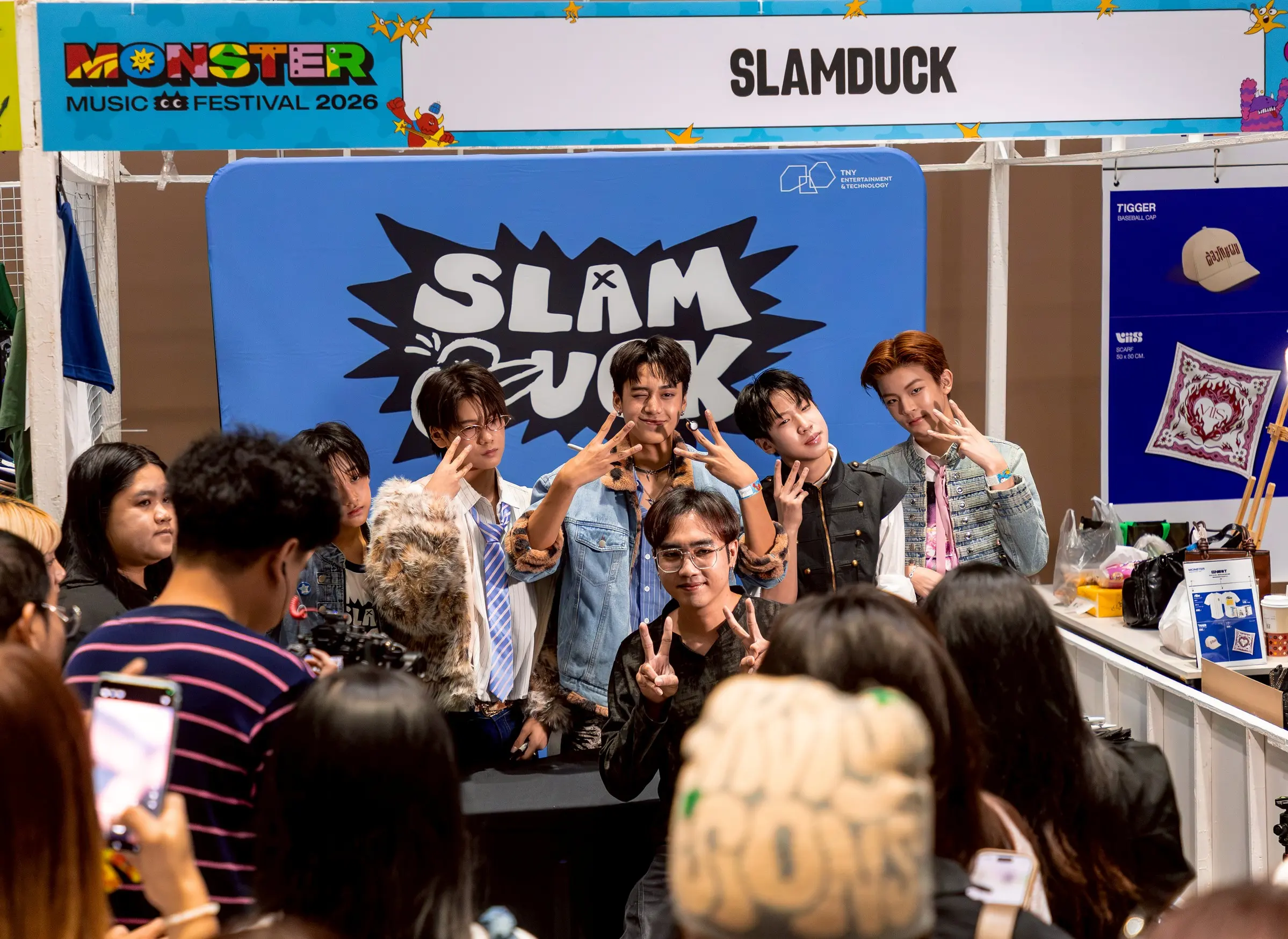 SlamDuck วงบอยกรุ๊ป Gen Alpha จาก TNY Entertainment and Technology ขึ้นโชว์ศักยภาพบนเวที Monster Music Festival 2026 ก่อนเปิดตัวอย่างเป็นทางการ