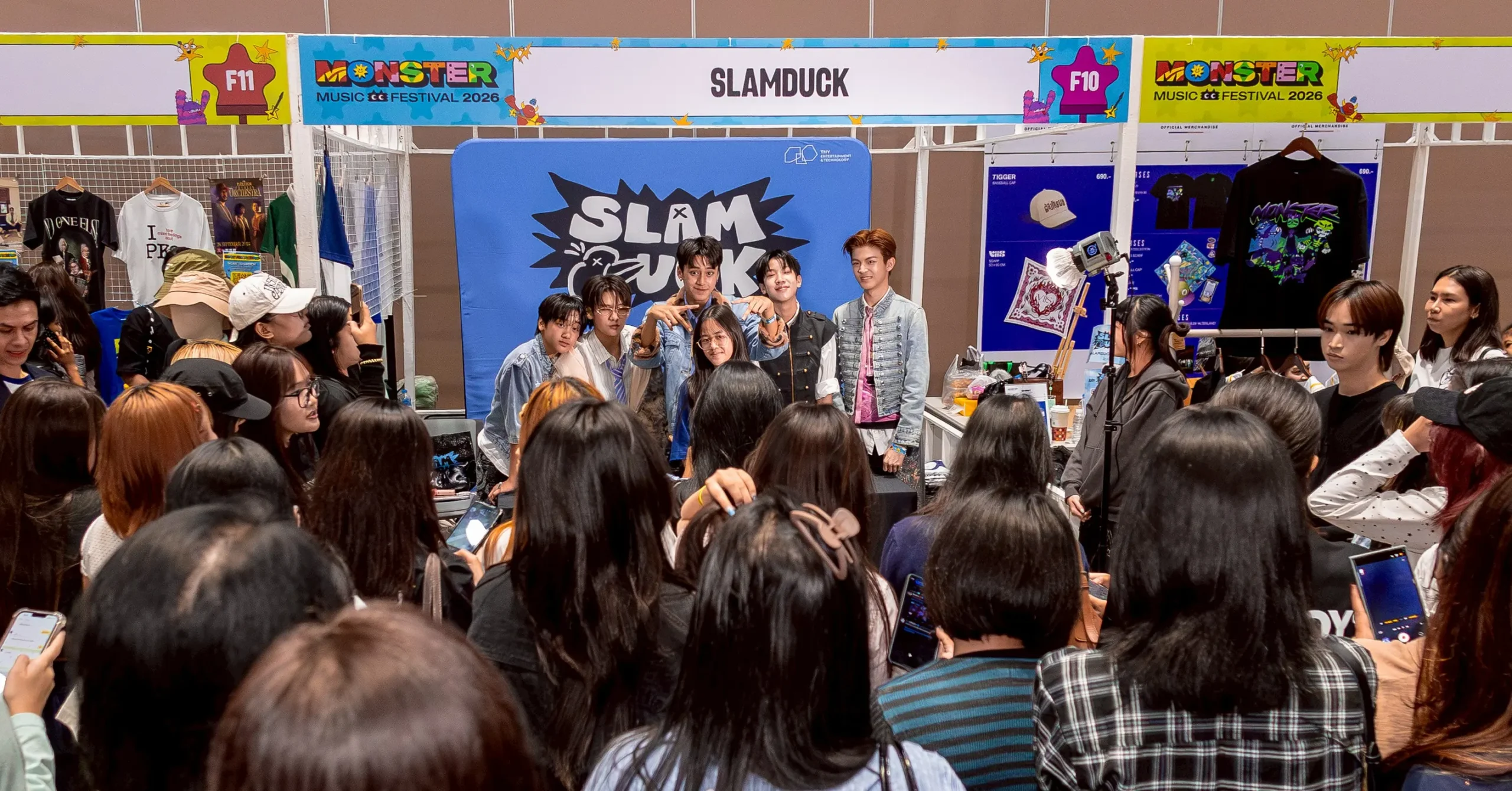 SlamDuck วงบอยกรุ๊ป Gen Alpha จาก TNY Entertainment and Technology ขึ้นโชว์ศักยภาพบนเวที Monster Music Festival 2026 ก่อนเปิดตัวอย่างเป็นทางการ