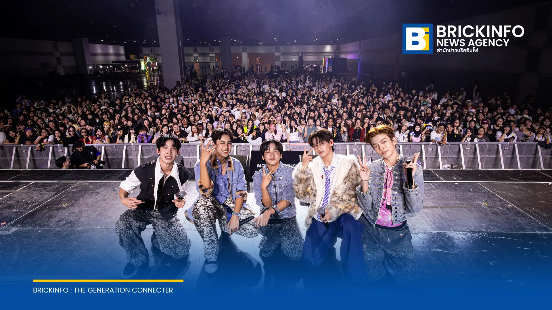 SlamDuck วงบอยกรุ๊ป Gen Alpha จาก TNY Entertainment and Technology ขึ้นโชว์ศักยภาพบนเวที Monster Music Festival 2026 ก่อนเปิดตัวอย่างเป็นทางการ