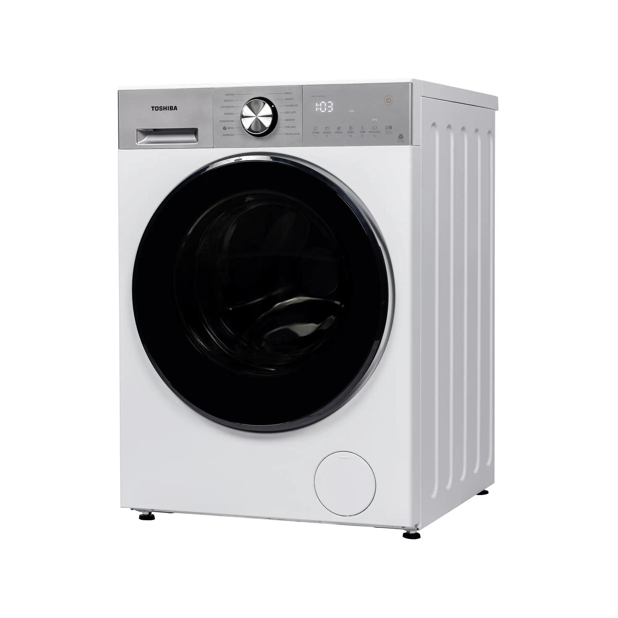 โตชิบา เปิดตัวเครื่องซักผ้าและเครื่องอบผ้าซีรีส์ T33 ชูเทคโนโลยี ColorAlive ถนอมสีผ้า พร้อมระบบ Heat Pump ประหยัดพลังงาน และดีไซน์ปรับสลับประตูได้ตามพื้นที่
