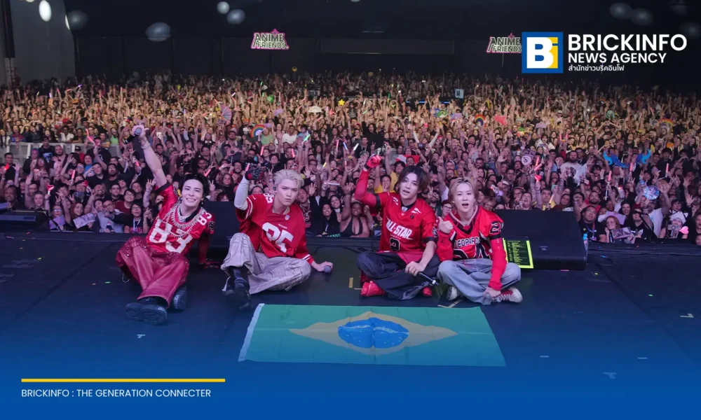 วงเจป็อป WOLF HOWL HARMONY ประเดิมการแสดงครั้งแรกที่ประเทศบราซิล ในงาน Anime Friends 2026 ขนเพลงฮิตเอาใจแฟนคลับกว่า 30,000 คน