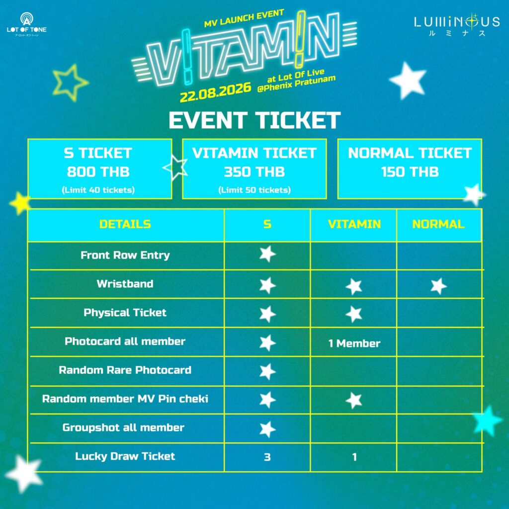 A Lot Of Tone Presents V!TAM!N MV LAUNCH EVENT
