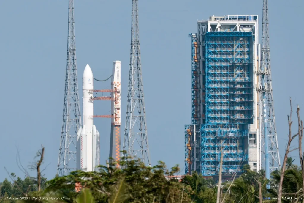 NARIT confirms Thailand's CE-7 MATCH lunar payload remains fully ready for launch following the postponement of China's Chang'e 7 mission to 2027 due to weather conditions.