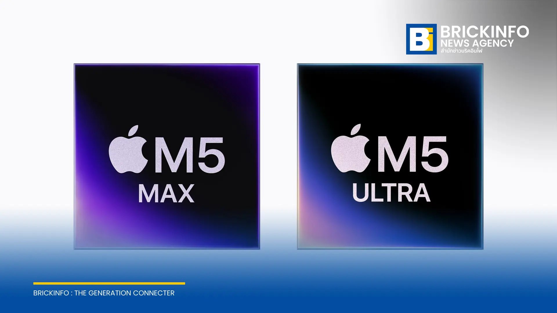 Apple เปิดตัว Mac Studio รุ่นใหม่ มาพร้อมชิป M5 Max และ M5 Ultra อัปเกรดประสิทธิภาพการประมวลผล AI หน่วยความจำสูงสุด 512GB และพอร์ต Thunderbolt 5 เคาะราคาไทยเริ่มต้น 89,900 บาท