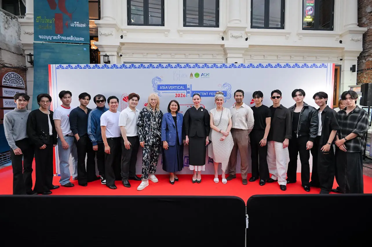 รมว.วัฒนธรรม เปิดงาน Asia Vertical Content Festival 2026 (AVCF) เทศกาลคอนเทนต์แนวตั้งแห่งเอเชีย หนุนผู้สร้างสรรค์ไทย ต่อยอดเศรษฐกิจสร้างสรรค์ ย่านทรงวาด