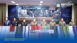 กรมสรรพสามิตร่วมตำรวจ CIB แถลงจับกุมบุหรี่เถื่อนรายใหญ่โคราช ยึดของกลาง 75,000 ซอง เสียหายกว่า 4 ล้านบาท