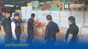 กรมสรรพสามิตสนธิกำลังบุกค้นบ้านพักปัตตานี ยึดบุหรี่เถื่อนกว่า 2.2 ล้านมวน ค่าปรับกว่า 106 ล้านบาท
