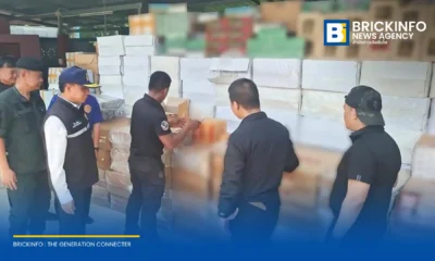 กรมสรรพสามิตสนธิกำลังฝ่ายความมั่นคงบุกค้นบ้านพักในอำเภอยะรัง จังหวัดปัตตานี ยึดบุหรี่เถื่อนต่างประเทศ 2.2 ล้านมวน ประเมินค่าปรับกว่า 106 ล้านบาท