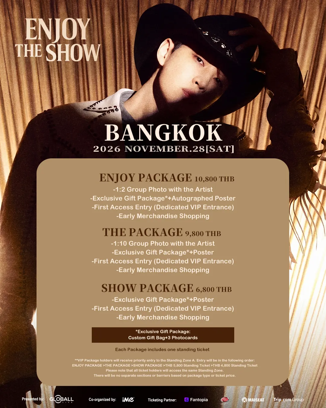 เฮนรี หลิว (HENRY LAU) เตรียมจัดคอนเสิร์ตเดี่ยว HENRY LAU 2026 ENJOY THE SHOW WORLD TOUR — BANGKOK วันที่ 28 พ.ย. 2569 ณ Idea Live, Bravo BKK เปิดขายบัตร 15 ส.ค. นี้