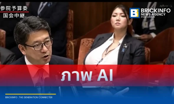 ตรวจสอบคลิปไวรัลการประชุมสภาญี่ปุ่น หลังพบภาพสตรีสัดส่วนผิดปกติ นั่งฟังการประชุม ยืนยันเป็นภาพตัดต่อ AI สร้างขึ้นเพื่อทำมีมบนโซเชียล