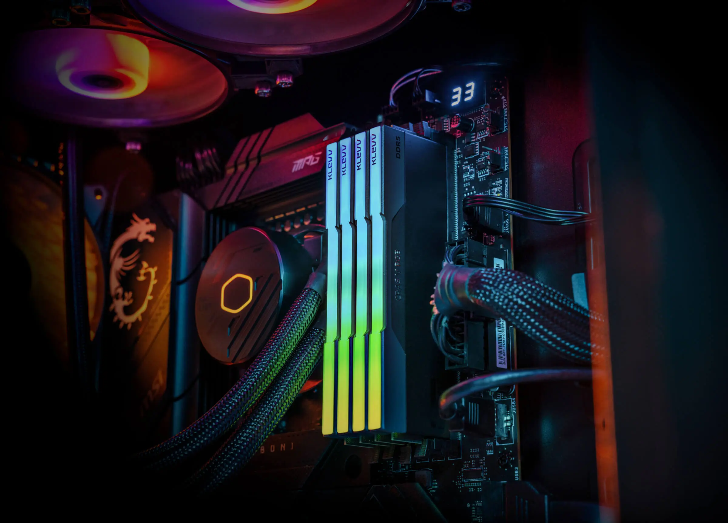 KLEVV เปิดตัวแรม DDR5 สองรุ่นใหม่ CRAS V RGB และ URBANE V RGB ความเร็วสูงสุด 8,400 MT/s รองรับ Intel Core Ultra และ AMD Ryzen 9000 พร้อมประกันตลอดอายุการใช้งาน