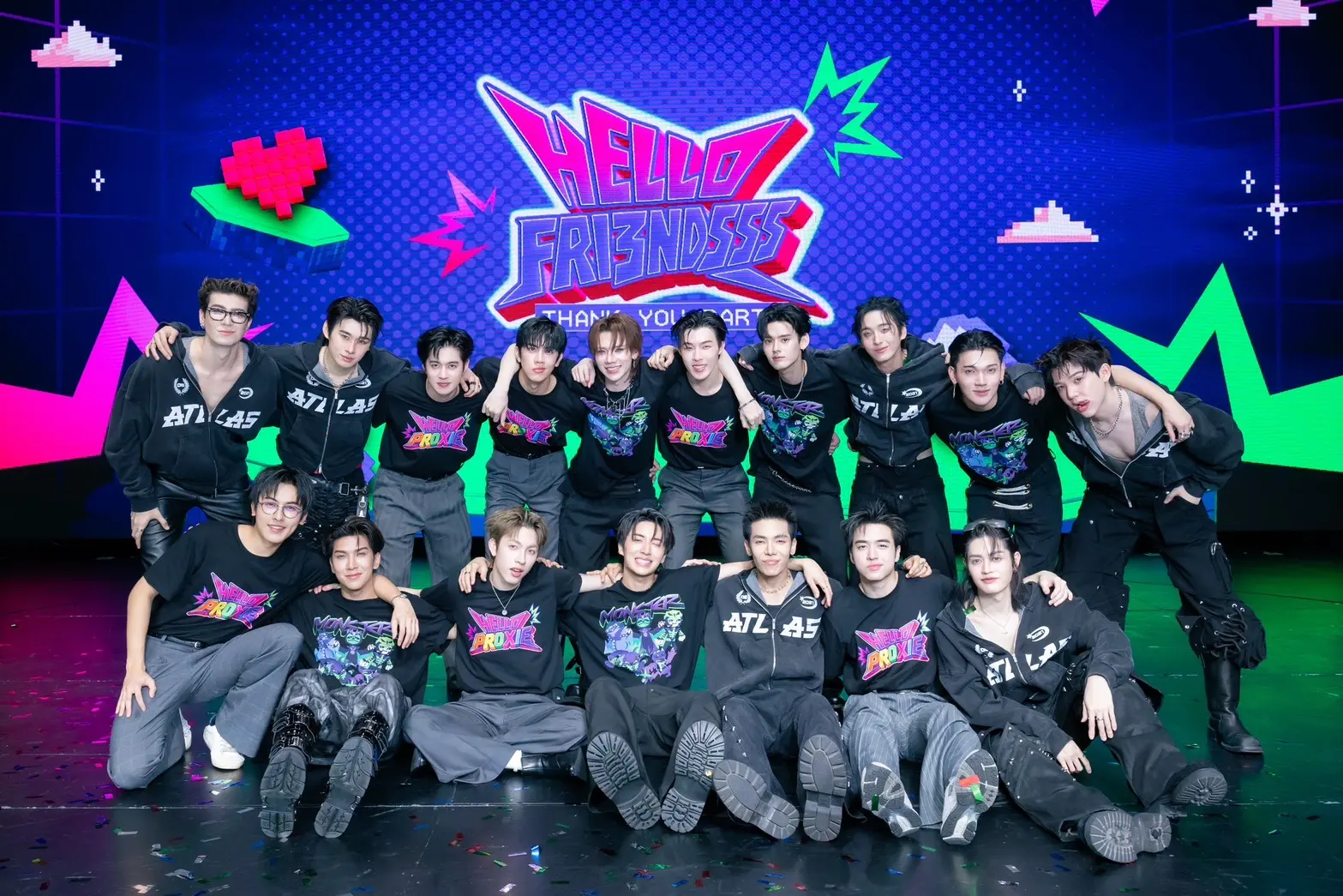เลยดูดี สตูดิโอ จัดงาน HELLO FRI3NDSSS รวมตัว 3 วง T-Pop ชั้นนำ PROXIE, ATLAS และ PERSES ร่วมแสดงเวทีเดียวกัน ปิดท้ายโปรเจกต์ HELLO BOYSSS