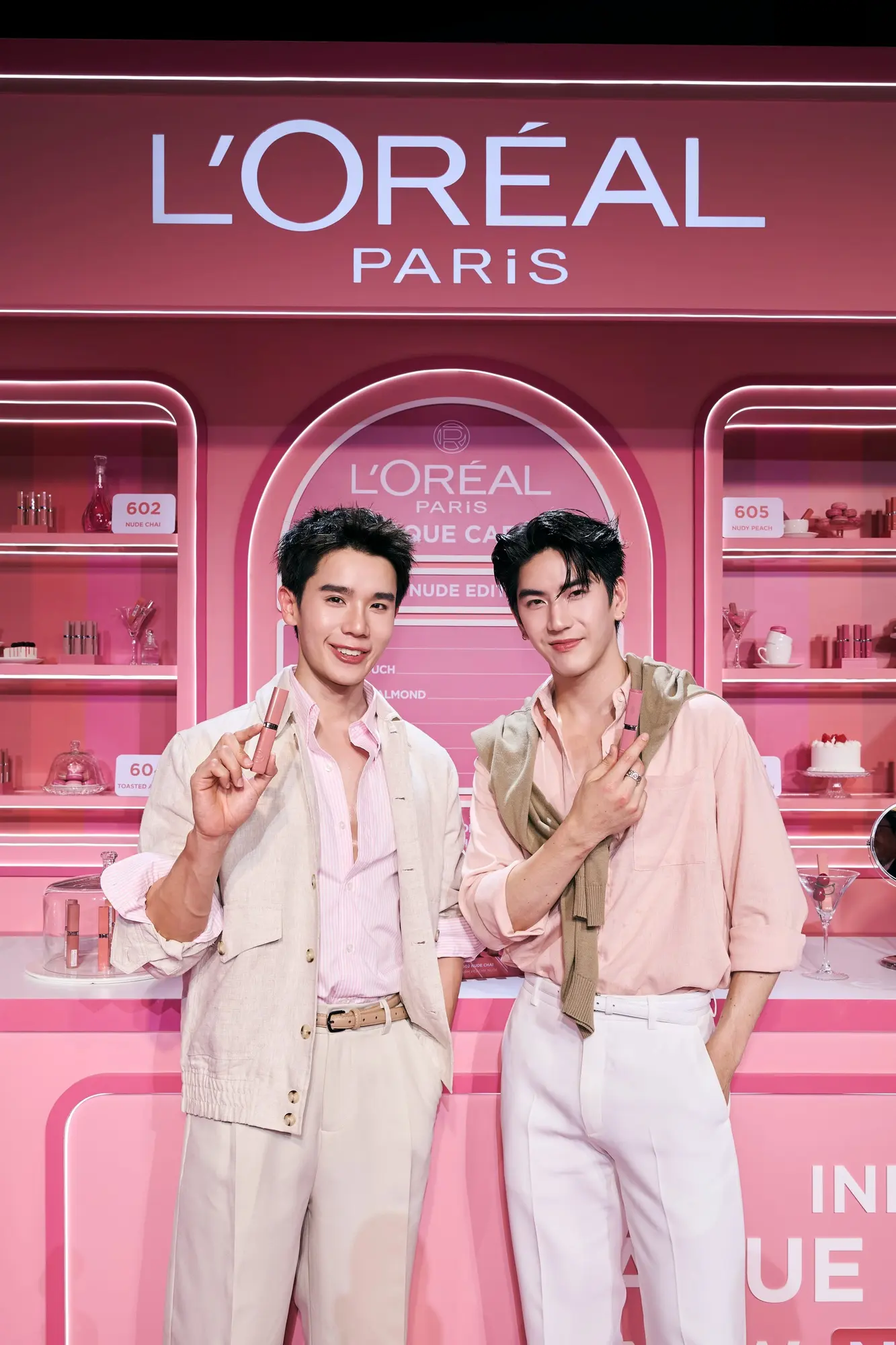 ลอรีอัล ปารีส เปิดตัว Infallible Laque Resistance Nude Edition ลิปสติก 6 เฉดสีโทนนู้ดสำหรับคนเอเชีย ณ สยามสแควร์วัน นำโดย ณิชา ณัฏฐณิชา และ เจมีไนน์ นรวิชญ์