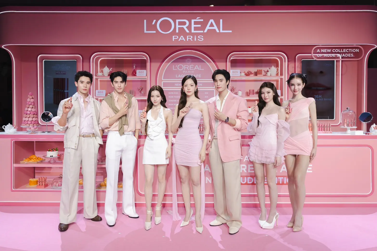 ลอรีอัล ปารีส เปิดตัว Infallible Laque Resistance Nude Edition ลิปสติก 6 เฉดสีโทนนู้ดสำหรับคนเอเชีย ณ สยามสแควร์วัน นำโดย ณิชา ณัฏฐณิชา และ เจมีไนน์ นรวิชญ์