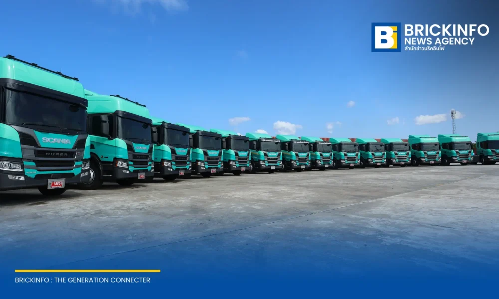แมคแอนดริว แอนด์ พาร์ทเนอร์ส ขยายฟลีทรถ Scania Super Euro5 จำนวน 40 คัน เดินหน้าธุรกิจโลจิสติกส์ข้ามแดน ตั้งเป้ารายได้รวมเติบโตสู่ 3,000 ล้านบาทภายใน 2 ปี
