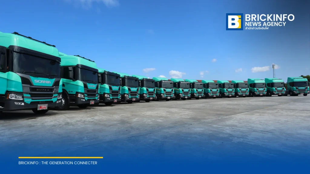 แมคแอนดริว แอนด์ พาร์ทเนอร์ส รับมอบ Scania Super Euro5 จำนวน 40 คัน รุกธุรกิจโลจิสติกส์ ตั้งเป้ารายได้รวม 3,000 ล้านบาท
