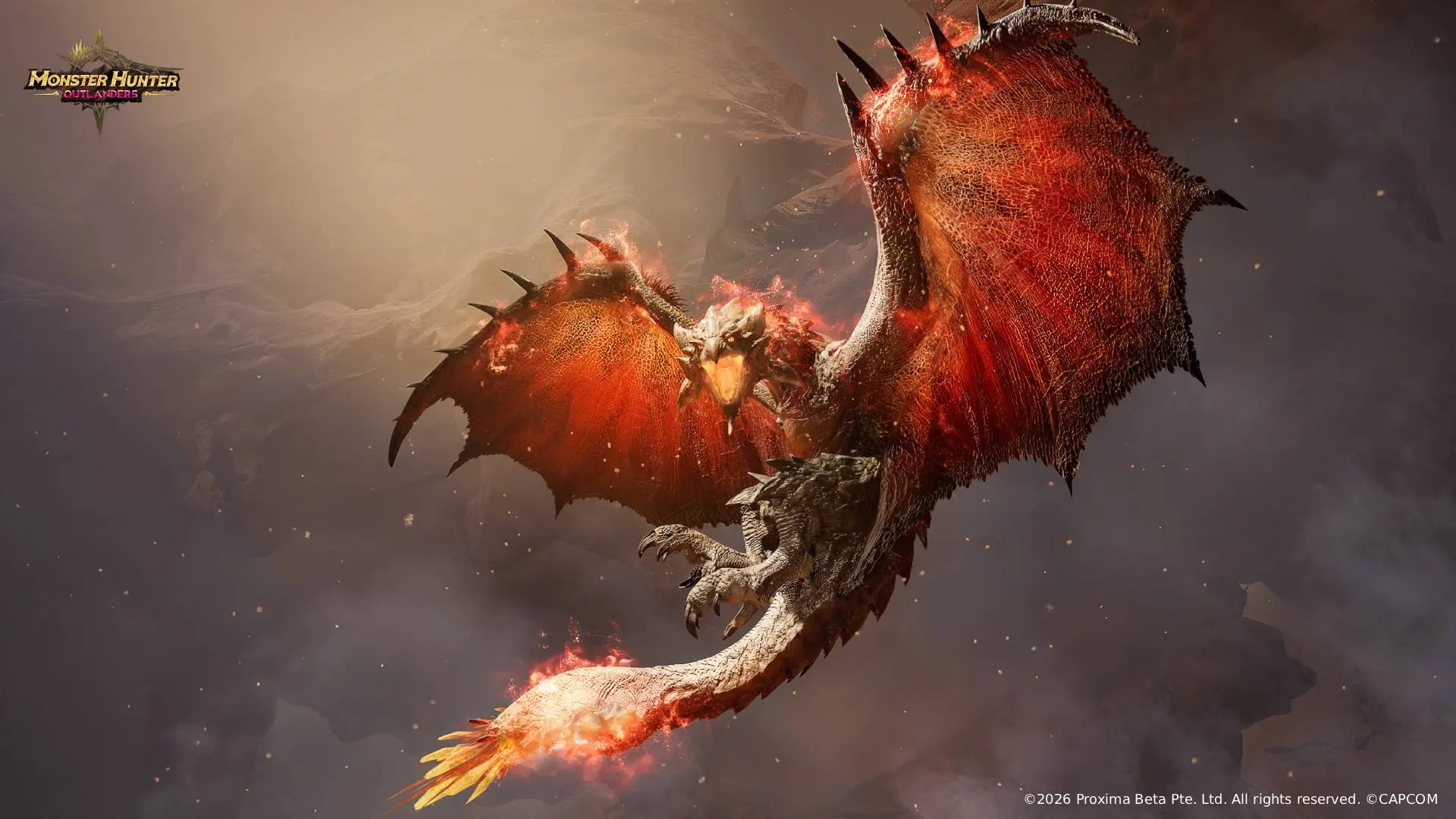 Monster Hunter Outlanders เผยโฉมมังกรโบราณ Ruger Aidal ในงาน Gamescom 2026 พร้อมเปิดให้ลงทะเบียนล่วงหน้าบน App Store และ Google Play