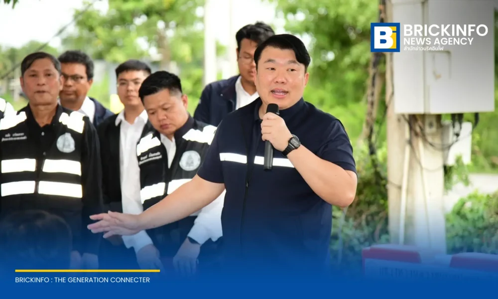 กระทรวงคมนาคมลงพื้นที่ปทุมธานี ติดตามงานขยายโครงข่ายถนน ปรับปรุงจุดเสี่ยง และวางระบบรถเชื่อมต่อ Feeder สู่รถไฟฟ้าสายสีแดง
