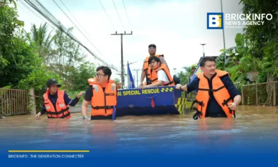 สส.พรรคประชาชน ลงพื้นที่ช่วยเหลือผู้ประสบภัยน้ำท่วมน่าน เร่งล้างโคลนเปิดเส้นทางสัญจร พร้อมแจ้งเตือนประชาชนอำเภอเวียงสารับมือมวลน้ำหลาก