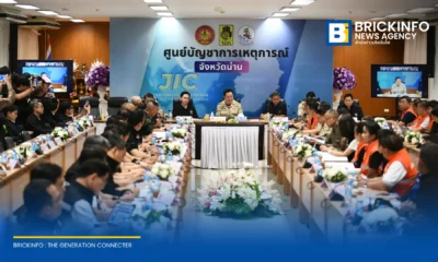 นายกรัฐมนตรีลงพื้นที่ติดตามสถานการณ์น้ำท่วมน่าน สั่งเร่งฟื้นฟูโครงสร้างพื้นฐาน จ่ายเงินเยียวยาผู้ประสบภัย พร้อมเตือนจังหวัดท้ายน้ำรับมือมวลน้ำ