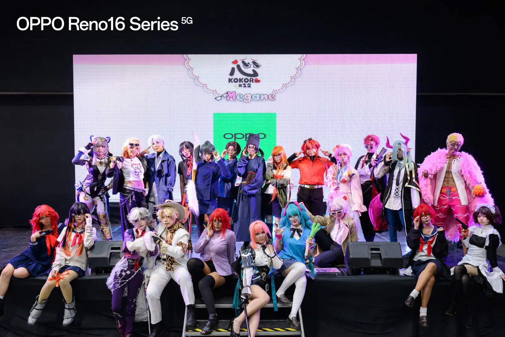 OPPO ร่วมสนับสนุนงาน KOKORO cos ครั้งที่ 12 นำสมาร์ตโฟน OPPO Reno16 Series 5G เปิดบูทถ่ายภาพและจัดกิจกรรมแจกรางวัลแก่เหล่าคอสเพลเยอร์ ณ เดอะมอลล์ไลฟ์สโตร์ บางแค