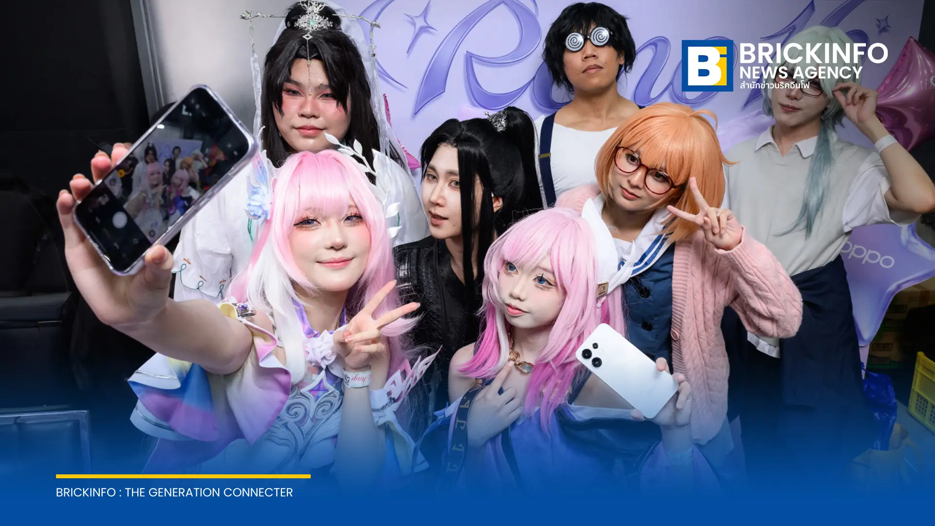 OPPO ร่วมสนับสนุนงาน KOKORO cos ครั้งที่ 12 นำสมาร์ตโฟน OPPO Reno16 Series 5G เปิดบูทถ่ายภาพและจัดกิจกรรมแจกรางวัลแก่เหล่าคอสเพลเยอร์ ณ เดอะมอลล์ไลฟ์สโตร์ บางแค