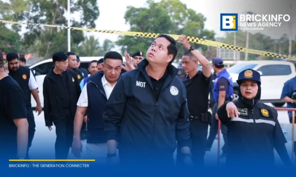 สรรเพชญ บุญญามณี รมช.คมนาคม ลงพื้นที่ติดตามสถานการณ์ความไม่สงบในปัตตานี ตรวจสอบความเสียหาย อบต.บางเขา และร้านสะดวกซื้อ สั่งเร่งประเมินงบเยียวยาฟื้นฟู