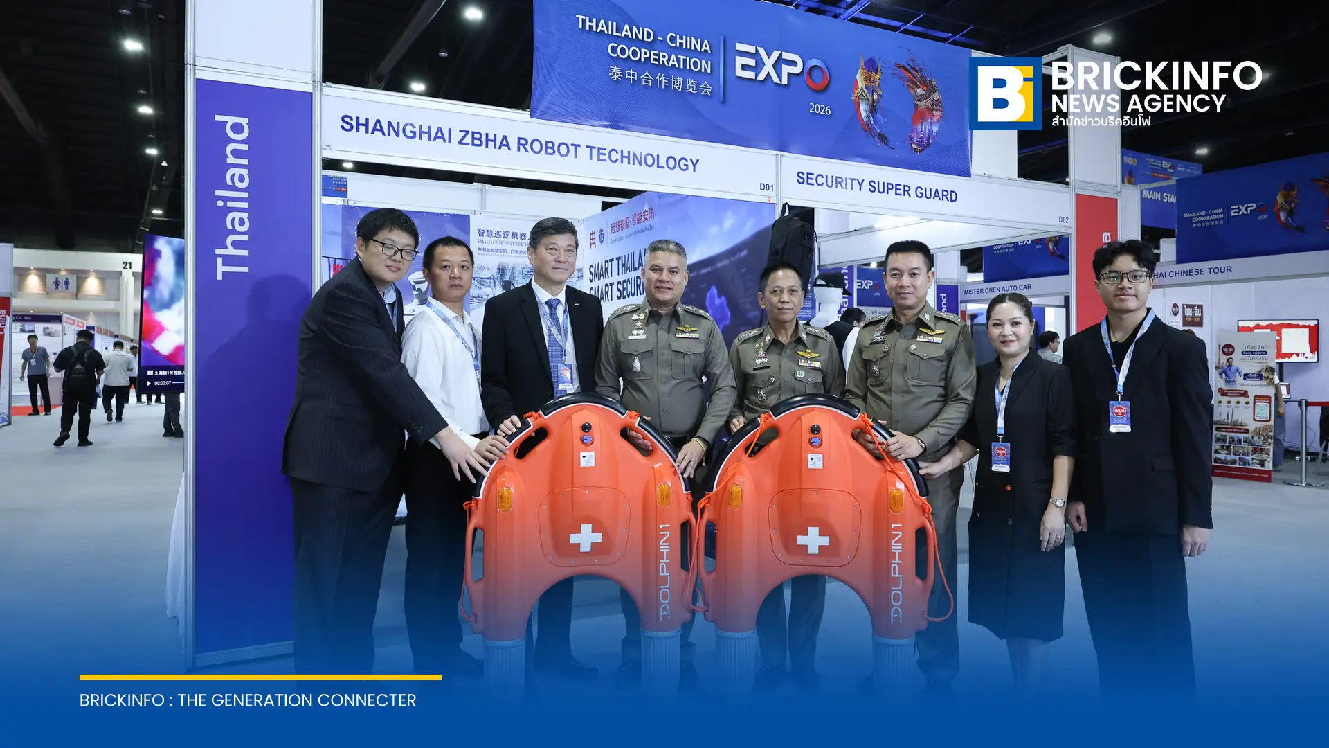 ไทยนำร่องใช้หุ่นยนต์ AI กู้ภัยทางน้ำ Dolphin ประจำการ สภ.เชิงทะเล ภูเก็ต เชื่อมต่อระบบ CCTV ช่วยเหลือผู้จมน้ำอัตโนมัติ