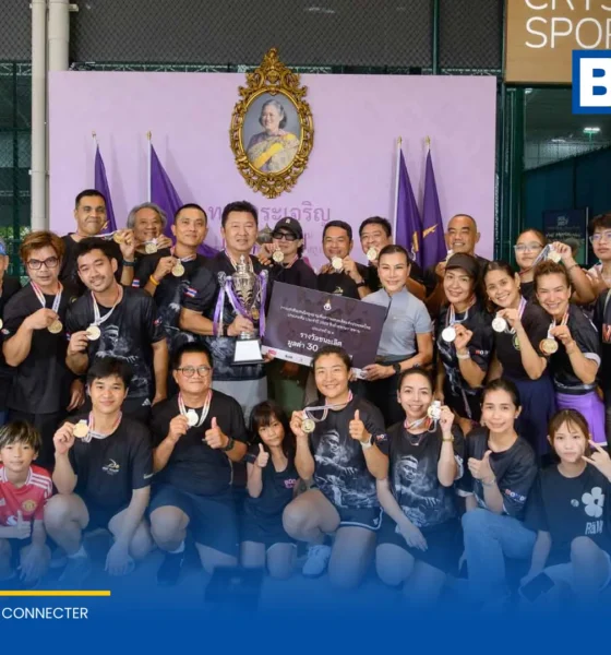 สมาคมกีฬาเทนนิสสูงอายุไทย จัดการแข่งขันเทนนิสสูงอายุประเภททีม ชิงแชมป์ประเทศไทย 2569 ณ สนาม Crystal Sports G มีนักกีฬาเข้าร่วม 24 ทีม รวม 552 คน