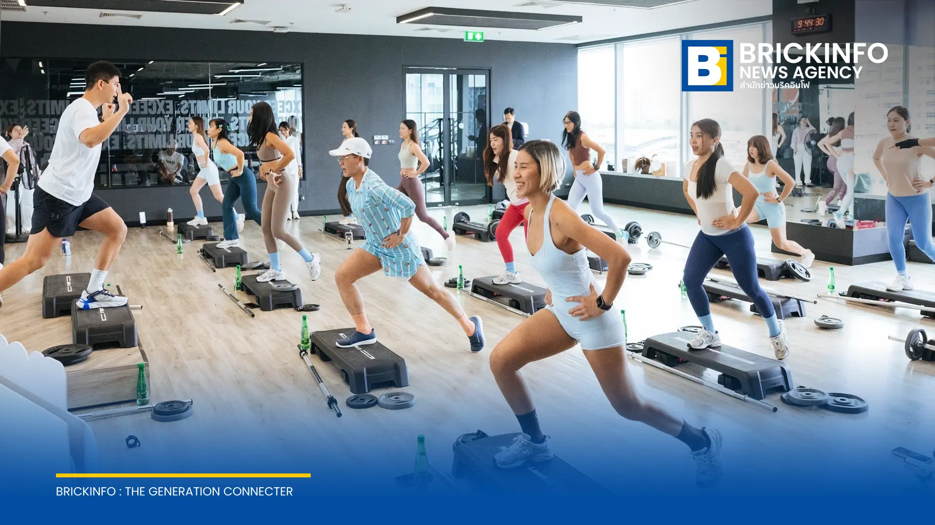 เดอะ ปาร์ค ร่วมกับโรงพยาบาลเมดพาร์ค และ Jetts Fitness จัดกิจกรรม BLOOM & BREATH ชวนคุณแม่ดูแลสุขภาพรับวันแม่