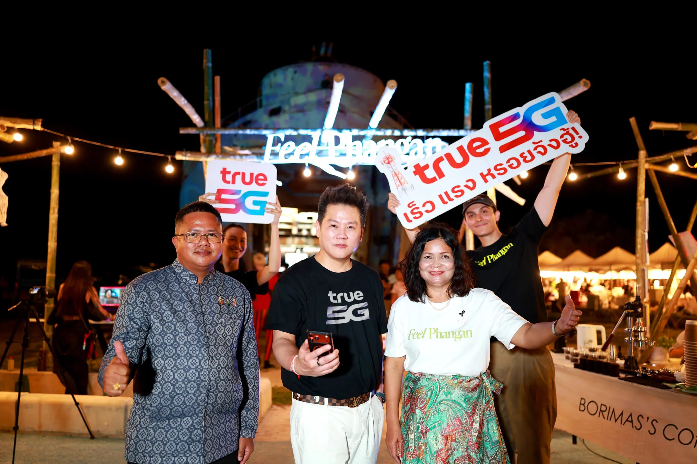 ทรู คอร์ปอเรชั่น ยกระดับโครงข่าย True 5G ครอบคลุมเกาะพะงัน หนุนงาน Feel All the Feelings @Koh Phangan ขับเคลื่อนเศรษฐกิจและการท่องเที่ยว
