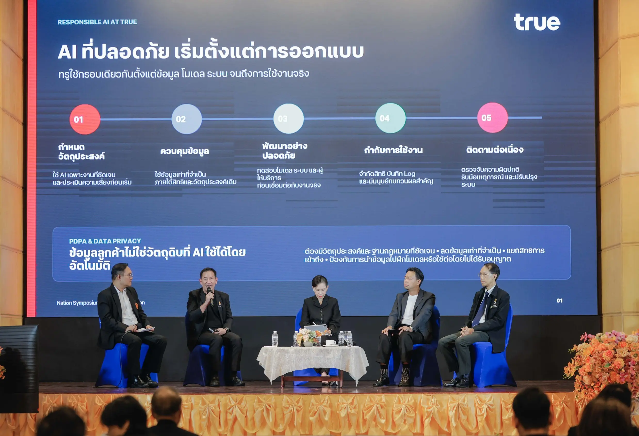 ทรู คอร์ปอเรชั่น ชูแนวคิด Responsible AI วางกรอบกำกับดูแล 3 แกนหลัก Privacy, Security และ AI Governance พร้อมผลักดัน AI Sovereignty ขับเคลื่อนเศรษฐกิจไทย