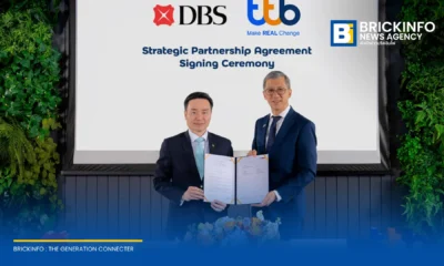 ทีทีบี ร่วมมือเชิงกลยุทธ์กับ DBS เดินหน้าโอนย้ายพอร์ตลงทุนสกุลเงินบาทจาก DBSVT สู่ ttb wealth ภายใต้ความยินยอมของลูกค้า กำหนดแล้วเสร็จภายใน พ.ค. 2570
