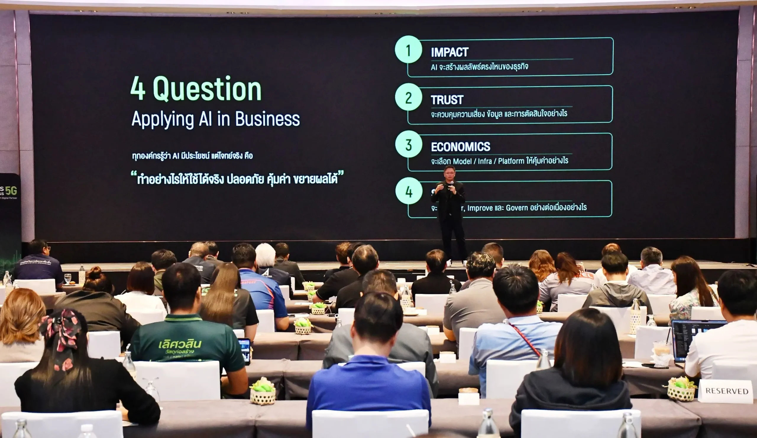 AIS Business จัดกิจกรรม AIS Business Roadshow 2026 แลกเปลี่ยนมุมมองการประยุกต์ใช้ AI และแนะแนวทางพัฒนา Digital Core เพื่อยกระดับผู้ประกอบการไทยทั่วภูมิภาค