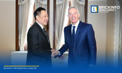 นายกฯ อนุทิน ชาญวีรกูล หารือ เซอร์ โทนี่ แบลร์ ผู้บริหาร TBI ร่วมขับเคลื่อนเศรษฐกิจดิจิทัล อุตสาหกรรม AI ดาต้าเซ็นเตอร์ และหนุนไทยเข้าเป็นสมาชิก OECD ปี 2571