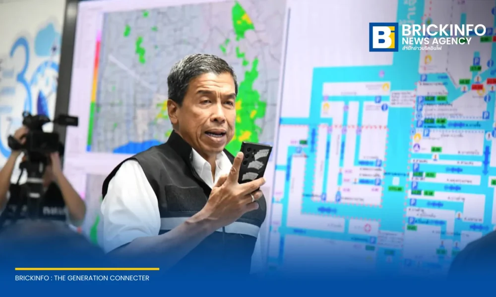 ผู้ว่าฯ ชัชชาติ ติดตามสถานการณ์น้ำท่วมกรุงเทพฯ ฝนเริ่มชะลอตัว กทม. เร่งพร่องน้ำคลองสายหลักฝั่งตะวันออก ดึงน้ำท่วมขังออกจากชุมชน พร้อมอพยพผู้ป่วยติดเตียงกว่า 1,500 ราย