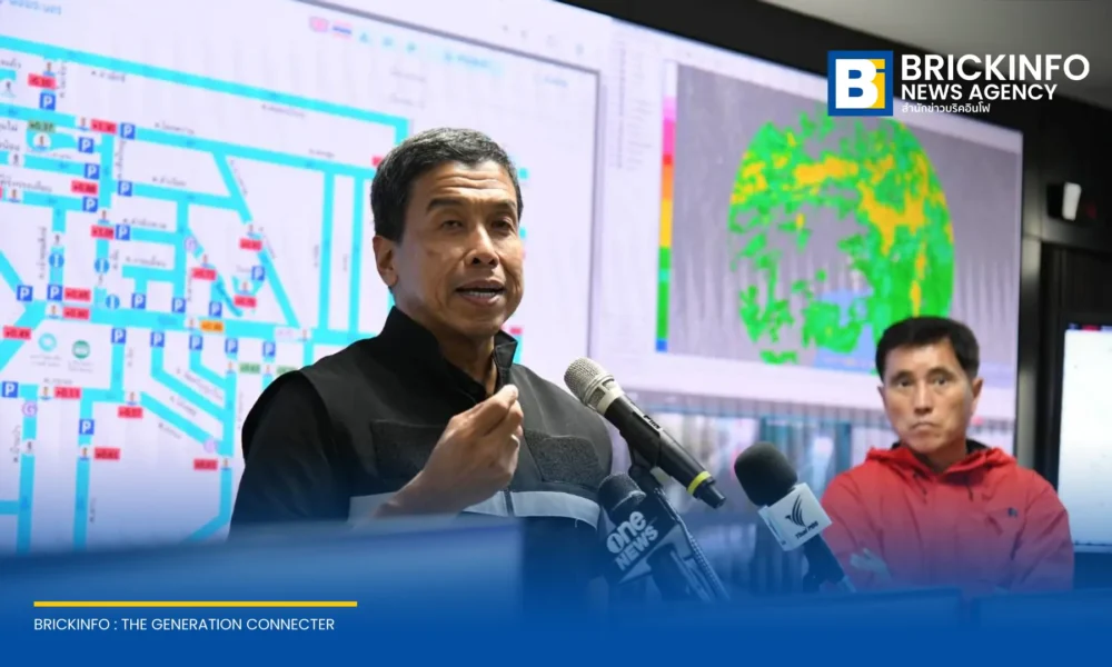 ผู้ว่าฯ ชัชชาติ แถลงสถานการณ์น้ำกรุงเทพฯ ทรงตัว เดินเครื่องสูบน้ำเต็มกำลัง คาดคลี่คลายใน 2-3 วันหากไม่มีฝนเติม พร้อมเปิดศูนย์พักพิงและสั่งหยุดเรียนสังกัด กทม. วันจันทร์
