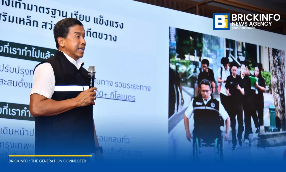 กทม. สรุปผลงานปรับปรุงทางเท้าสะสมกว่า 1,400 กิโลเมตร เร่งเปิดสกายวอล์กอนุสาวรีย์ชัยสมรภูมิ และขยายระบบ BMA Feeder เชื่อมต่อรถไฟฟ้า ในงาน Bangkok Car Free 2026