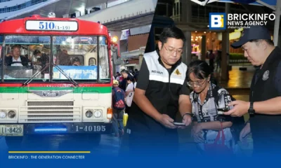 กระทรวงคมนาคมลงพื้นที่อนุสาวรีย์ชัยสมรภูมิ สั่งการ ขสมก. ปรับแผนหมุนเวียนรถโดยสารและขยายเวลาให้บริการรับมือน้ำท่วมขัง แนะประชาชนเช็กพิกัดรถผ่าน LINE @bmta