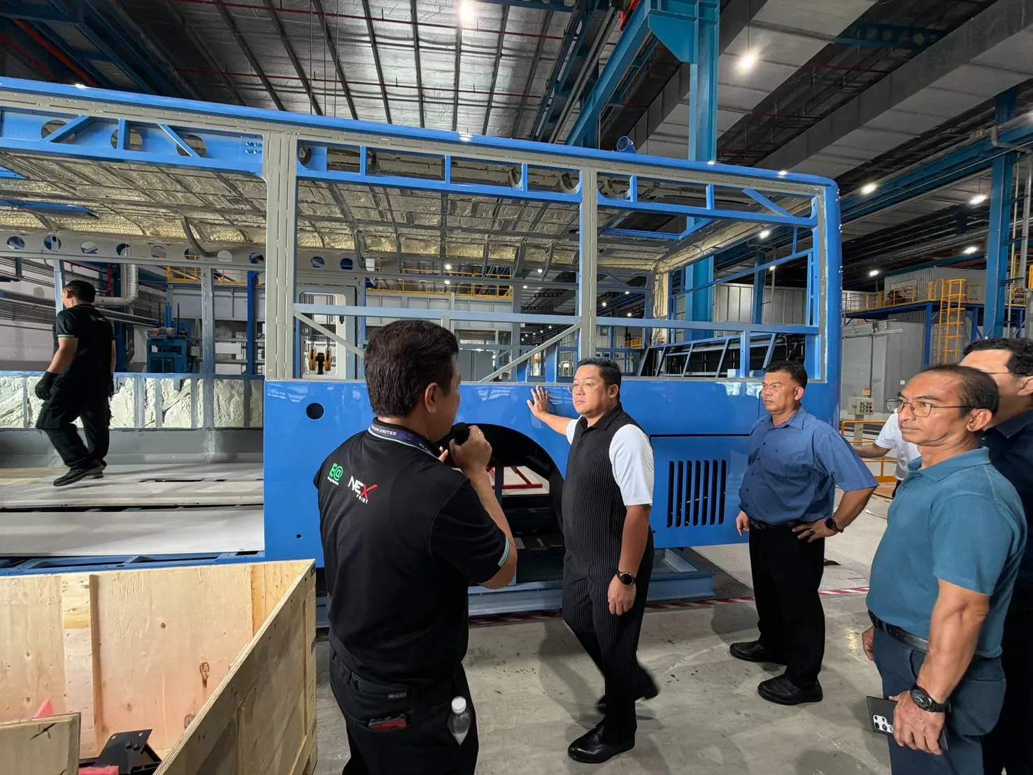 ขสมก. นำพนักงานทดสอบรถเมล์ไฟฟ้า EV ต้นแบบ เผยสายการผลิตเฟสแรกคืบหน้า คาดพร้อมส่งมอบล็อตแรก 500 คัน ภายในเดือนมีนาคม 2570 ตามแผนจัดหา 1,520 คัน