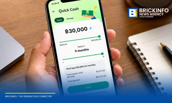 แกร็บ ประเทศไทย เตรียมขยายบริการสินเชื่อ Grab Quick Cash ทั่วประเทศในไตรมาส 3 พร้อมเพิ่มวงเงินกู้สูงสุด 30,000 บาท และขยายเวลาผ่อนชำระเป็น 9 เดือน